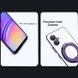 Чехол силиконовый MagSafe для Samsung Galaxy A05 цвет Фиолетовый