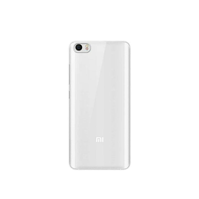 Прозрачный Силиконовый чехол TPU для Xiaomi Mi5 - Прозрачный фото 2