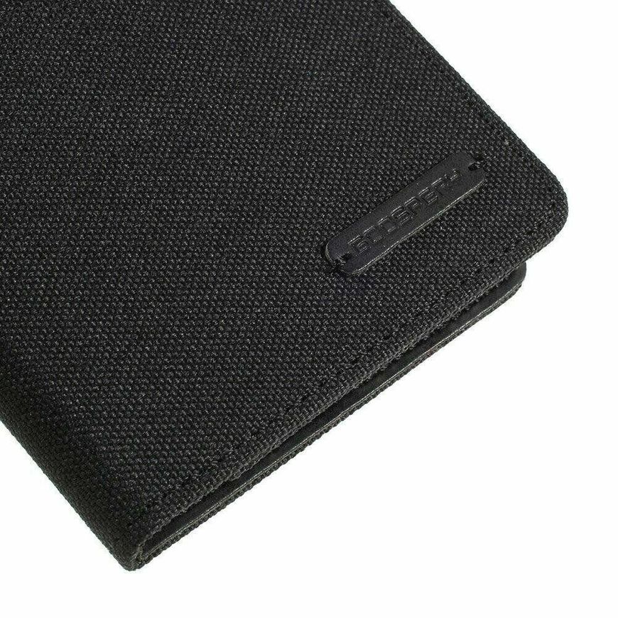 Чохол книжка Textile для Samsung Galaxy A20 / A30 - Чорний фото 7