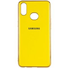 Силиконовый чехол Glossy для Samsung Galaxy A10s - Жёлтый фото 1