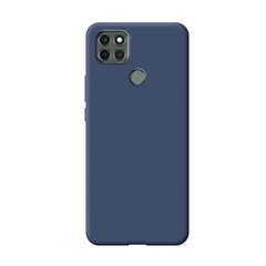 Чехол Candy Silicone для Motorola G9 Play цвет Синий