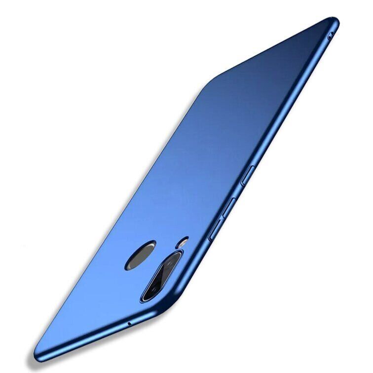 Чохол Бампер з покриттям Soft-touch для Huawei P Smart Plus - Синій фото 2