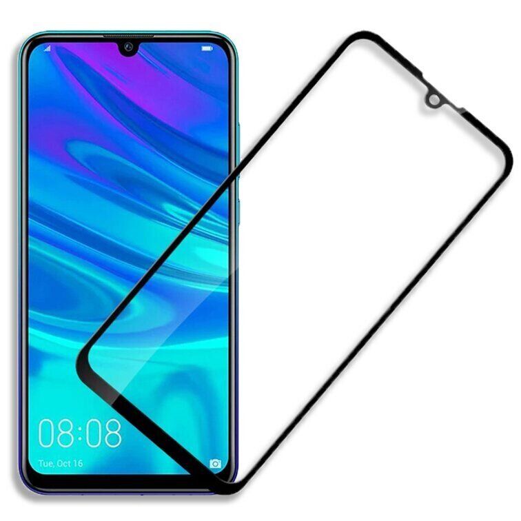 Захисне скло 2.5D на весь екран для Huawei P Smart (2019) / Honor 20 lite - Чорний фото 1