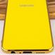 Силиконовый чехол Glossy для Samsung Galaxy A10s - Жёлтый фото 3