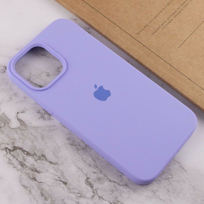 Чохол Silicone cover для iPhone 12 Pro Max - Фіолетовий фото 3