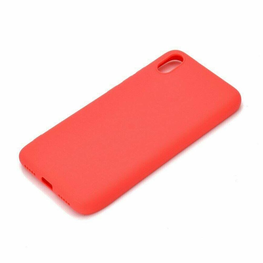 Чехол Candy Silicone для Xiaomi Redmi 7A - Красный фото 3