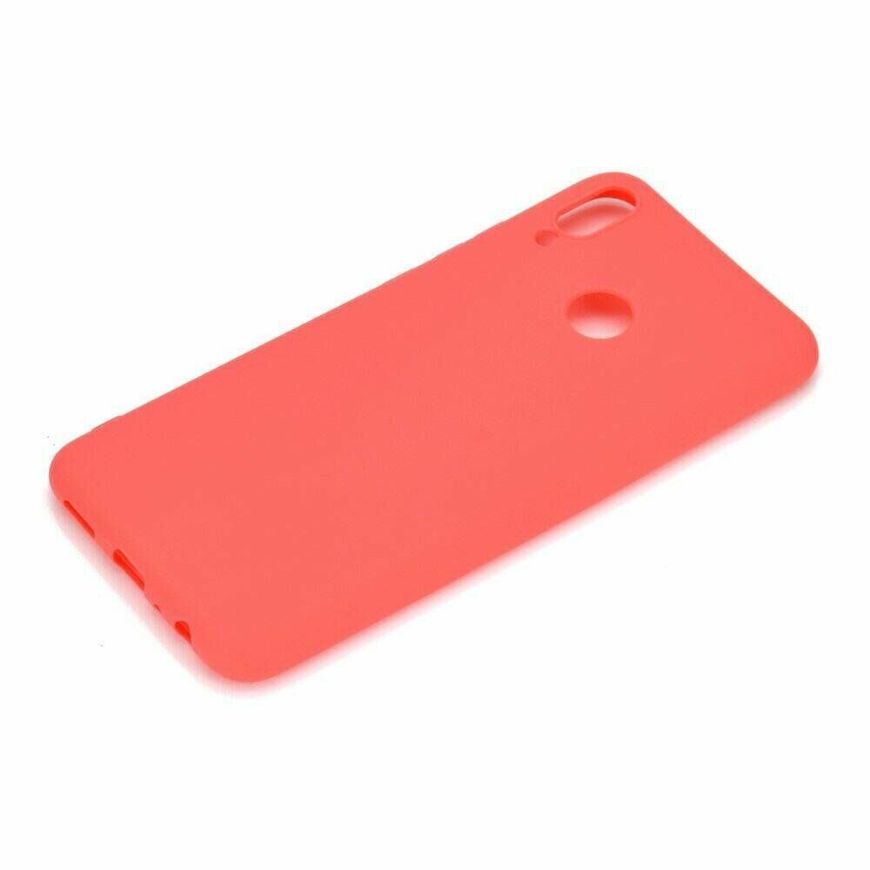 Чехол Candy Silicone для Huawei P Smart (2019) - Красный фото 3