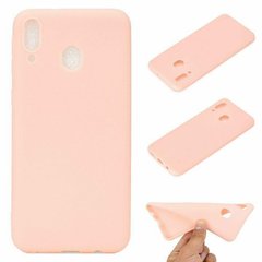 Чохол Candy Silicone для Samsung Galaxy A40 - Рожевий фото 1