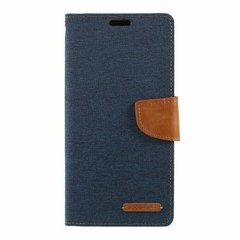 Чехол-Книжка Textile для Samsung Galaxy A20 / A30 - Синий фото 1