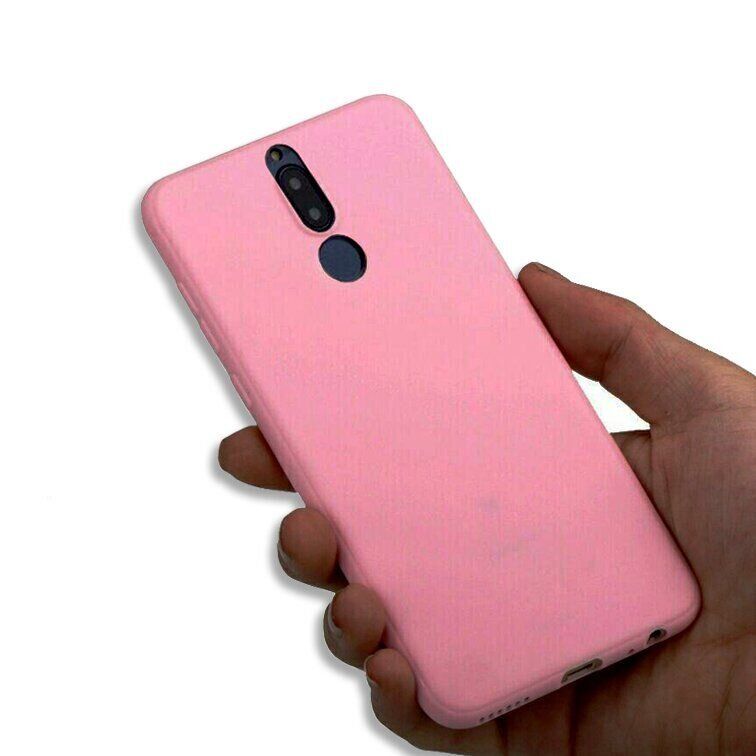 Чехол Candy Silicone для Huawei Mate 10 lite - Розовый фото 3