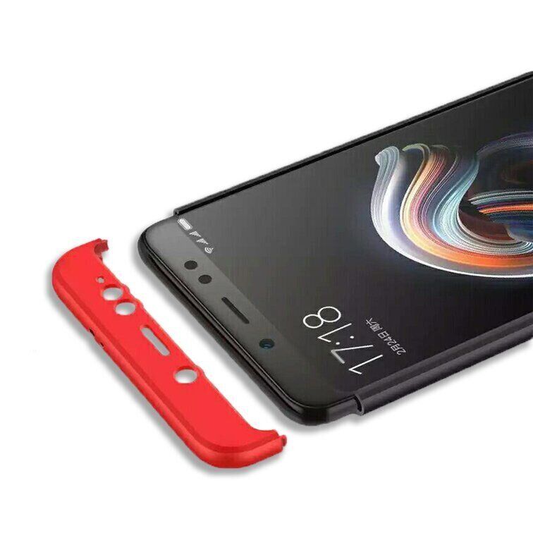 Чехол GKK 360 градусов для Xiaomi Redmi Note 6 Pro - Синий фото 2