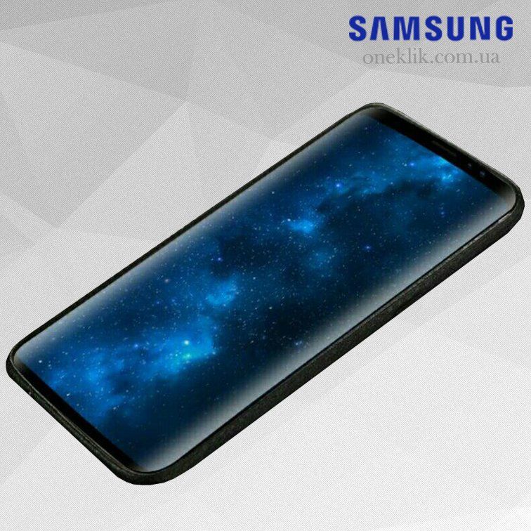Силіконовий чохол під шкіру для Samsung Galaxy S9 Plus - Чорний фото 6