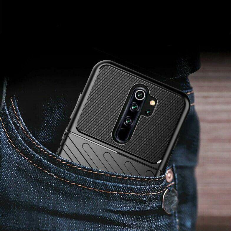 Чехол бампер Deexe для Samsung Galaxy A30s / A50 / A50s - Черный фото 7