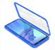 Магнітний чохол із захисним склом для Oppo A53 - Синій фото 4