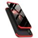 Чехол GKK 360 градусов для Huawei P20 lite - Черно-Красный фото 4