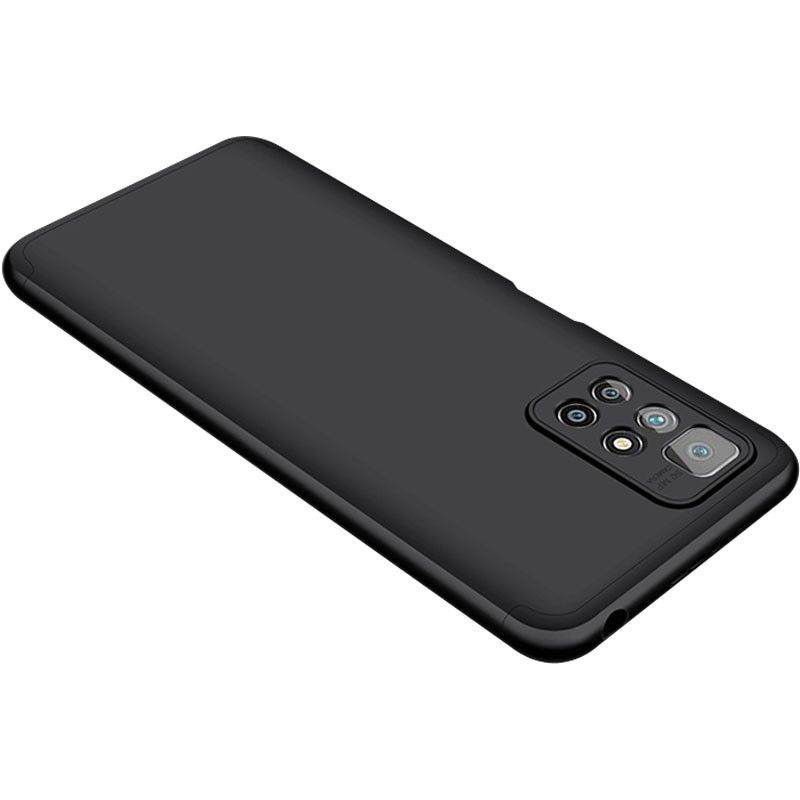 Чехол GKK 360 градусов для Xiaomi Redmi Note 11 5G / Poco M4 Pro 5G - Черный фото 6