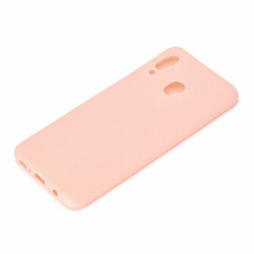 Чехол Candy Silicone для Samsung Galaxy A40 - Розовый фото 3