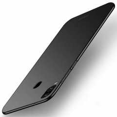 Чехол Бампер с покрытием Soft-touch для Samsung Galaxy M20 - Черный фото 1