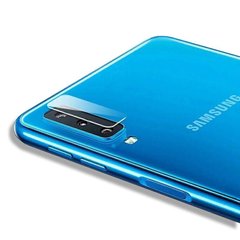 Защитное стекло на Камеру для Samsung Galaxy A7 (2018) / A750 - Прозрачный фото 1