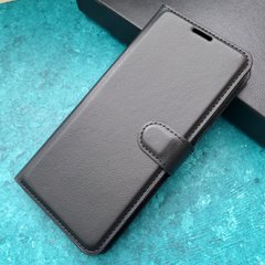 Чехол-Книжка с карманами для карт на Xiaomi Redmi 12C цвет Черный