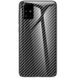 Силіконовий чохол GlassCase Twist з градієнтом для Samsung Galaxy A51 - Чорний фото 1