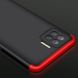 Чохол GKK 360 градусів для Oppo A73 - Чёрно-Красный фото 4