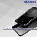 Силіконовий чохол зі скляної кришкою для Samsung Galaxy S9 Plus - Чорний фото 10