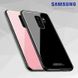 Силиконовый чехол со Стеклянной крышкой для Samsung Galaxy S9 Plus - Розовый фото 2