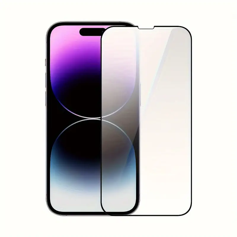 Комплект захисне скло 3D на весь екран для iPhone 13 Pro Max з автоустановкою - Чорний фото 2