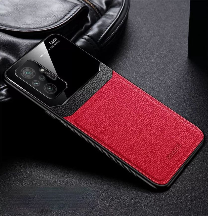 Чехол бампер DELICATE для Xiaomi Redmi Note 10 Pro - Красный фото 1