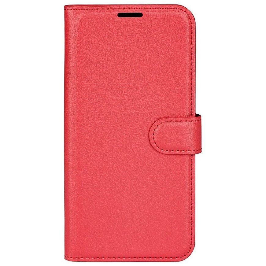 Чохол книжка з кишенями для карт на Samsung Galaxy A24 колір Червоний