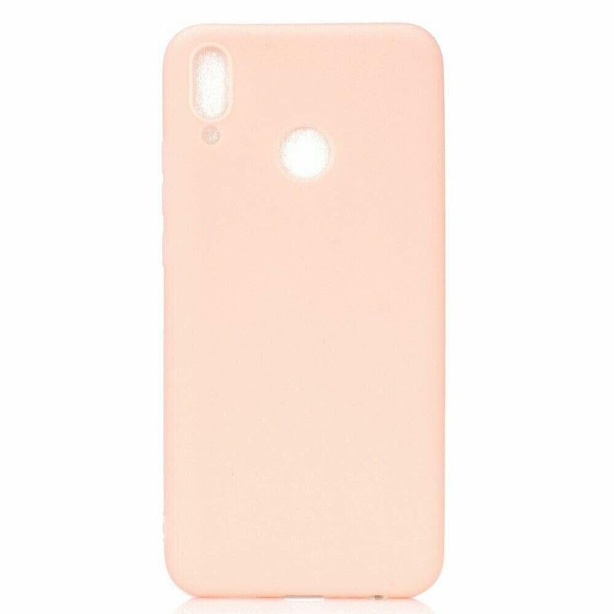 Чехол Candy Silicone для Huawei P Smart (2019) - Розовый фото 2