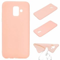 Чехол Candy Silicone для Samsung Galaxy A6 (2018) - Розовый фото 1