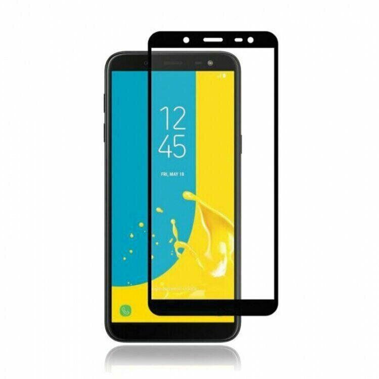 Захисне скло 2.5D на весь екран для Samsung Galaxy J6 (2018) / J600 - Чорний фото 2