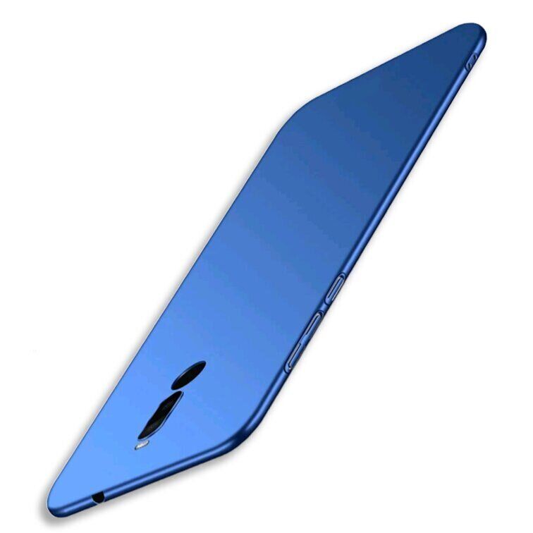 Чохол Бампер з покриттям Soft-touch для Meizu X8 - Синій фото 1