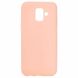 Чохол Candy Silicone для Samsung Galaxy A6 (2018) - Рожевий фото 2