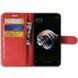 Чохол книжка з кишенями для карт на Xiaomi Redmi Note 5 - Червоний фото 2