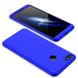 Чохол GKK 360 градусів для Huawei Honor 9 lite - Синій фото 1