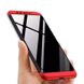 Чохол GKK 360 градусів для Huawei Honor 9 lite - Чёрно-Красный фото 2