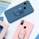 Силіконовий чохол з кільцем для Xiaomi Redmi Note 7 - Синій фото 6