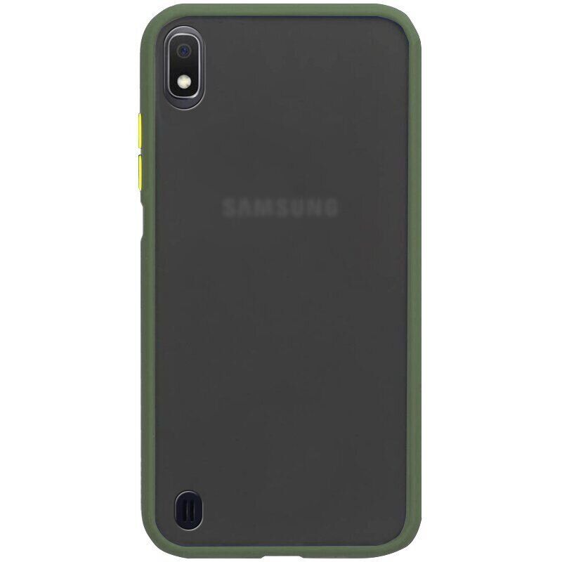 Чехол Buttons Shield для Samsung Galaxy A10 - Зелёный фото 1