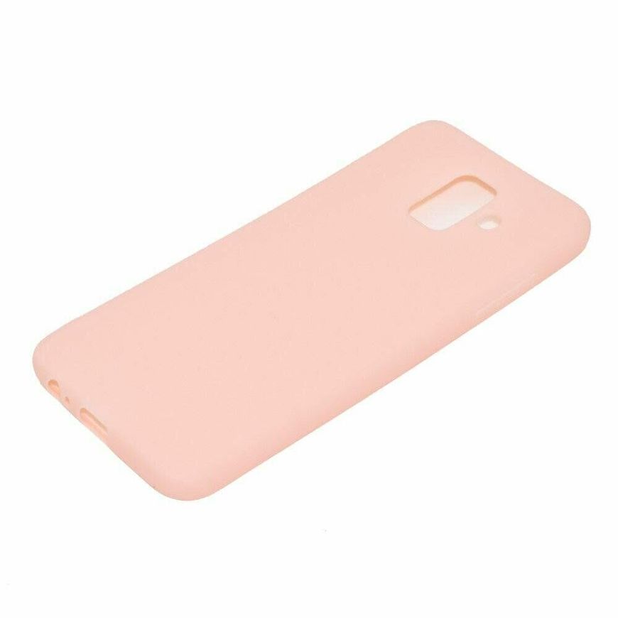 Чохол Candy Silicone для Samsung Galaxy A6 (2018) - Рожевий фото 3