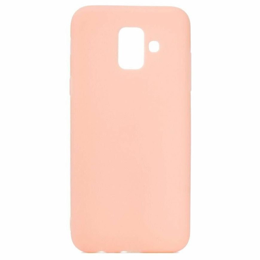 Чохол Candy Silicone для Samsung Galaxy A6 (2018) - Рожевий фото 2