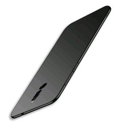 Чехол Бампер с покрытием Soft-touch для Meizu X8 - Чёрный фото 1