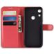 Чохол книжка з кишенями для карт на Huawei Honor 8A - Червоний фото 3
