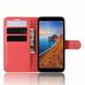 Чехол-Книжка с карманами для карт на Xiaomi Redmi 7A - Красный фото 2
