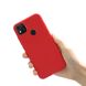 Чохол Candy Silicone для Xiaomi Redmi 10C колір Червоний