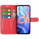 Чехол-Книжка с карманами для карт на Xiaomi Redmi Note 11 5G / Poco M4 Pro 5G цвет Красный