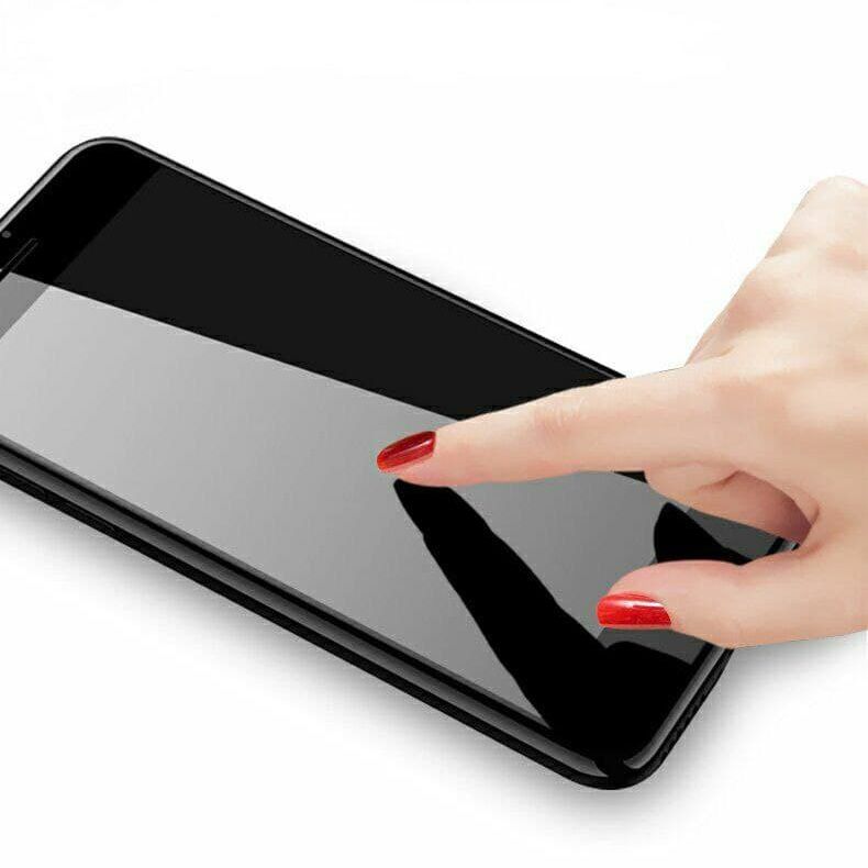 Защитное стекло 2.5D на весь экран для Samsung Galaxy A03s - Черный фото 5
