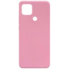 Чехол Candy Silicone для Oppo A15 / A15s - Розовый фото 1
